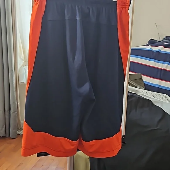 NIKE DRIX - FIT SYRACUSE NAVY/ORANGE NCAA BASKETBALL SHORT ADULT MEN'S SIZE S - Picture 4 of 7
